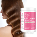Colágeno para o cabelo Suporte de suporte de colágeno peptídeos em pó